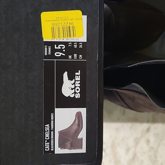 Sorel Cate Leather Chelsea short boots - Picture 8 of 8